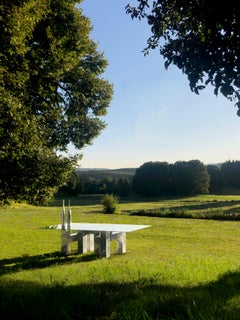 A RADICAL POST-MODERN COFFEE TABLE by PAUL MAYEN for HABITAT, France 1970