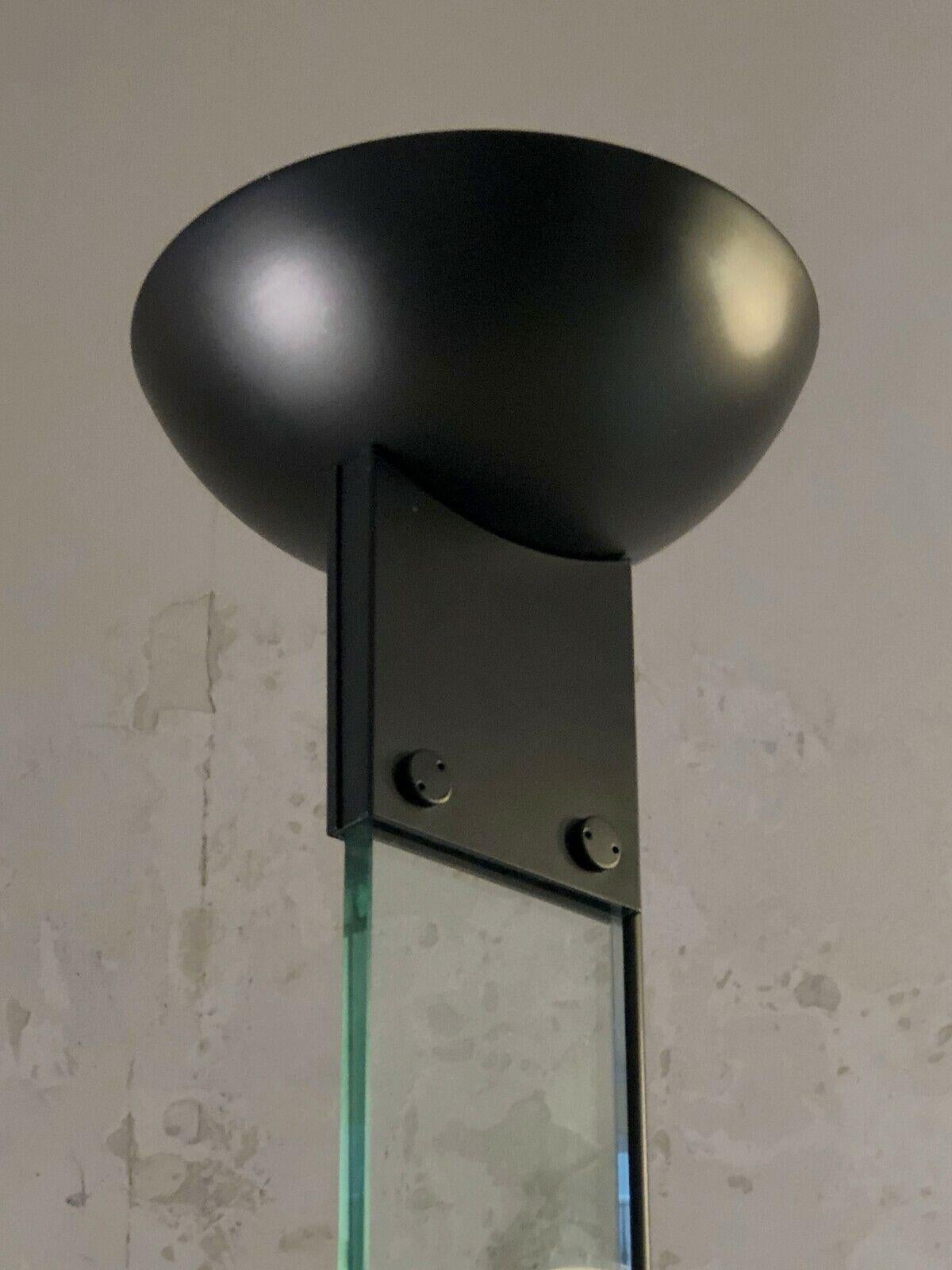 Italian A RADICAL POST-MODERN FLOOR LAMP by MAX BAGUARA, ed. LAMPERTI, Italy 1980 For Sale