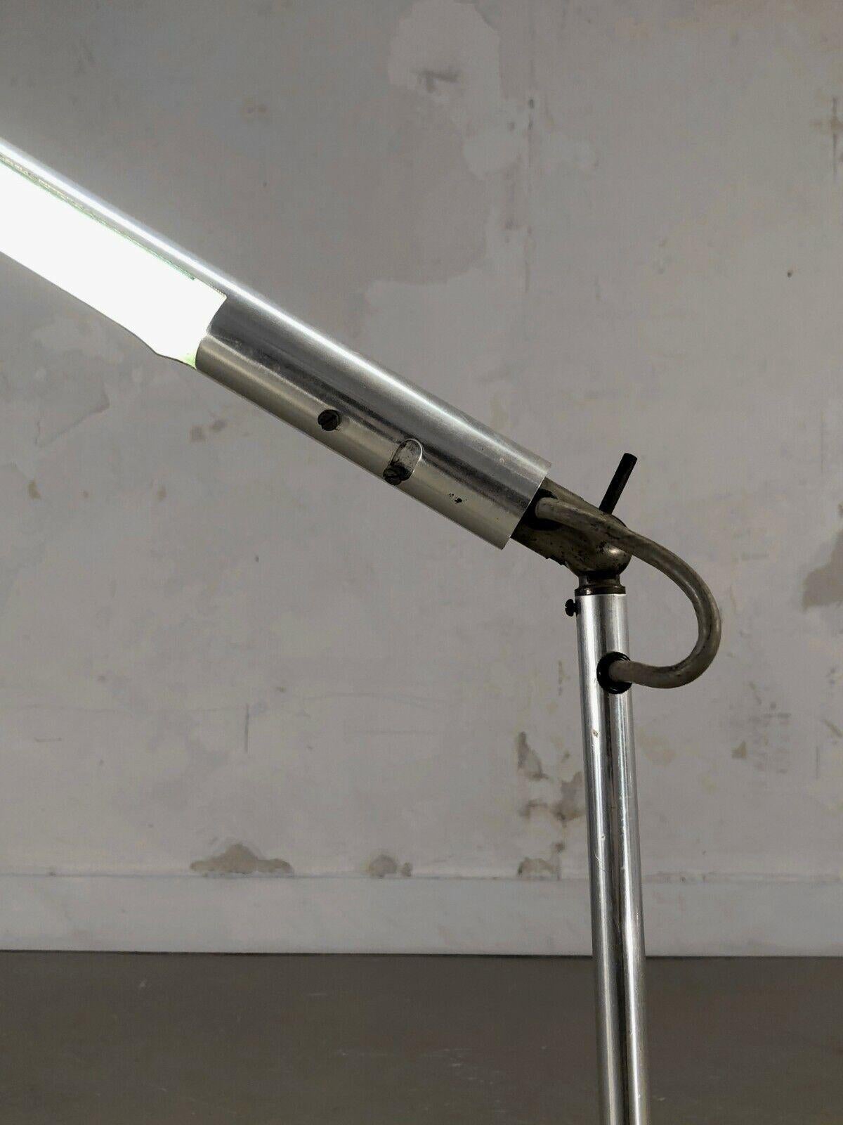 French A RADICAL POST-MODERN Neon TABLE or DESK LAMP by GERALD ABRAMOVITZ, England 1970 For Sale