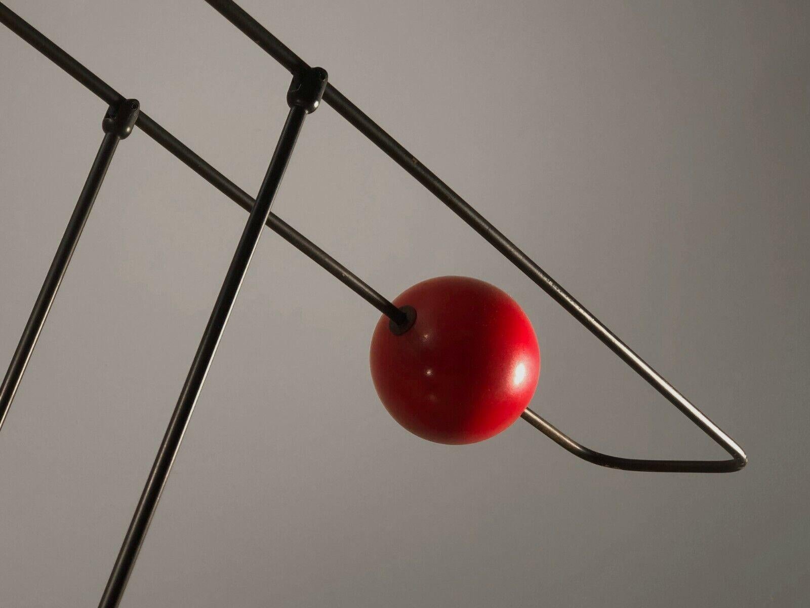 Postmoderne A RADICAL POST-MODERN TABLE LAMP, par MAISON LUCIEN GAU, France 1980 en vente