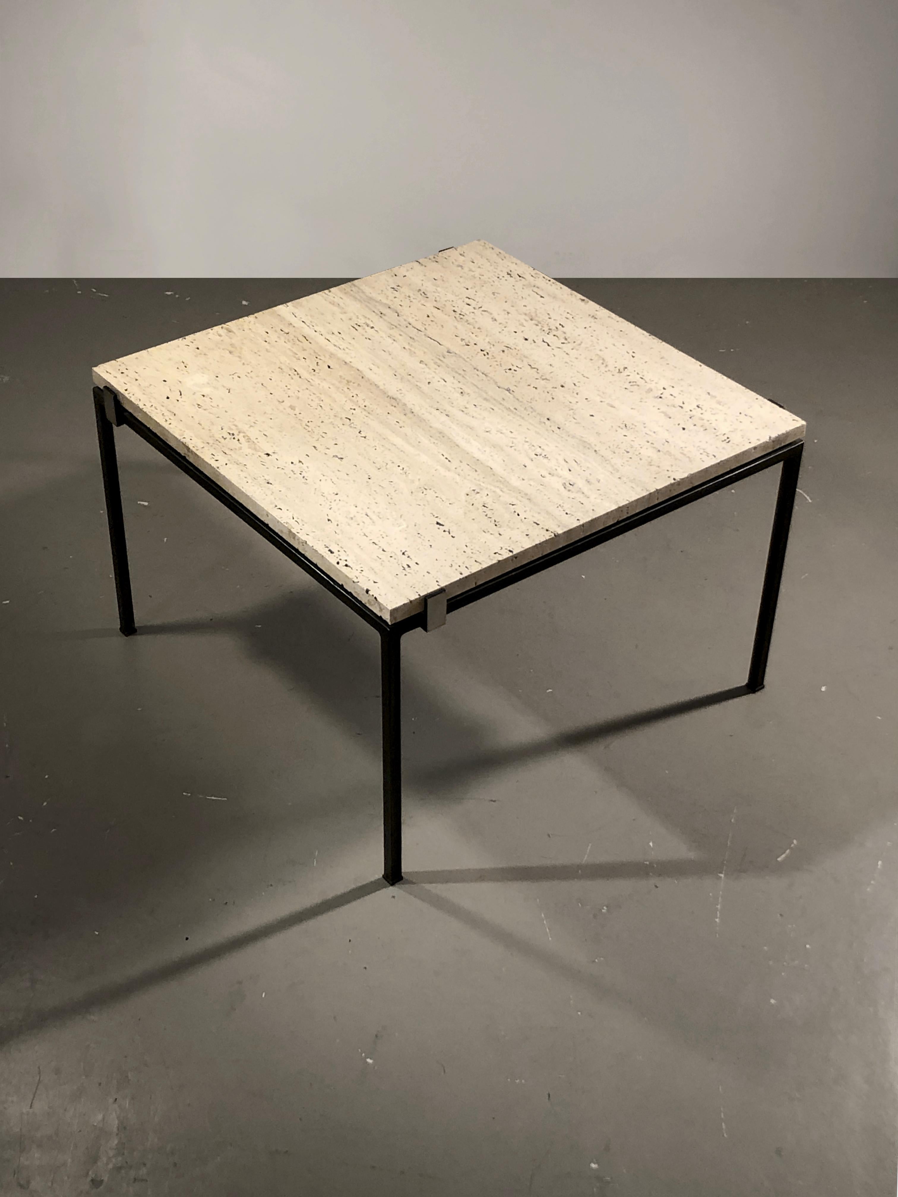 Neoclassical A MINIMALIST POST-MODERN COFFEE TABLE by ALAIN RICHARD France 1970 For Sale