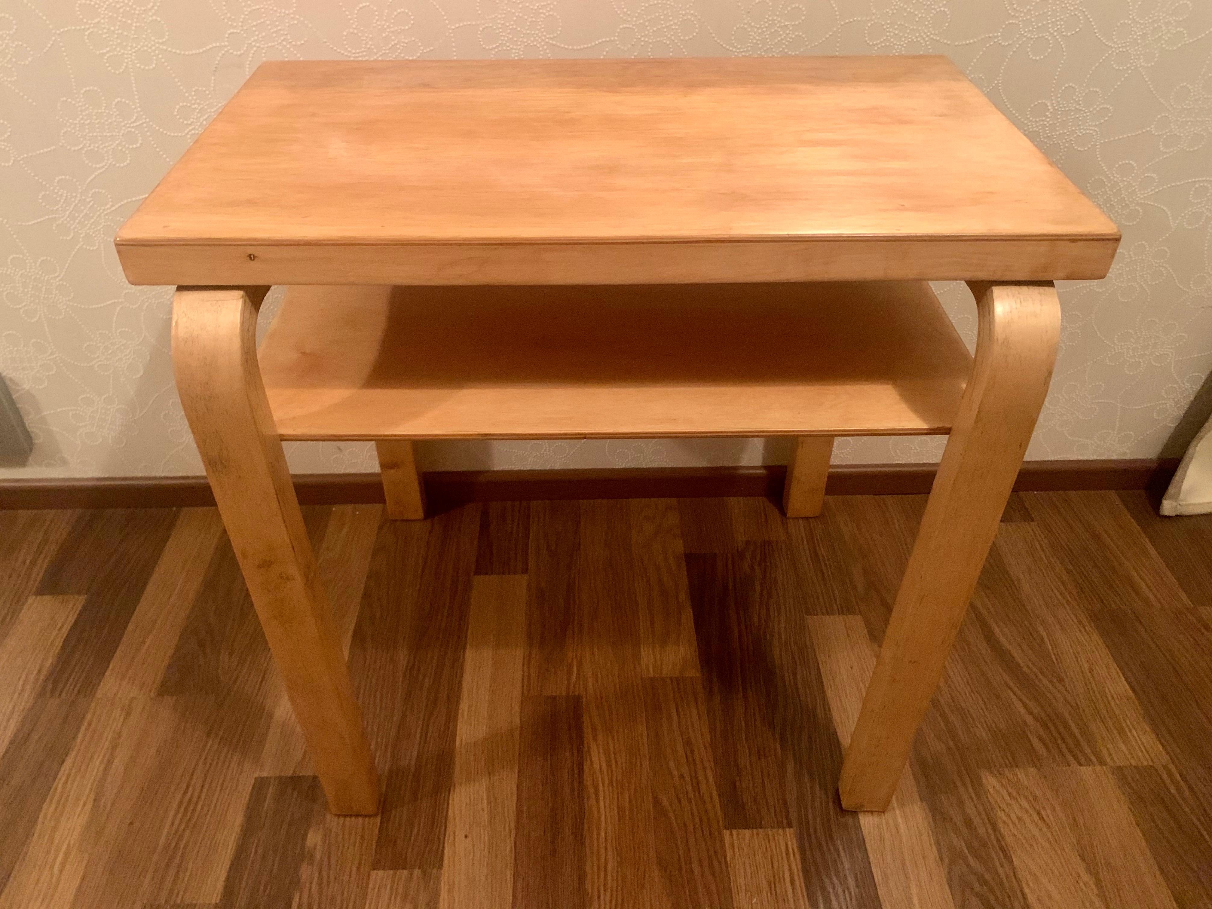 Scandinavian Modern Radio Table, Designed by Alvar Aalto', Made in Finland For Sale