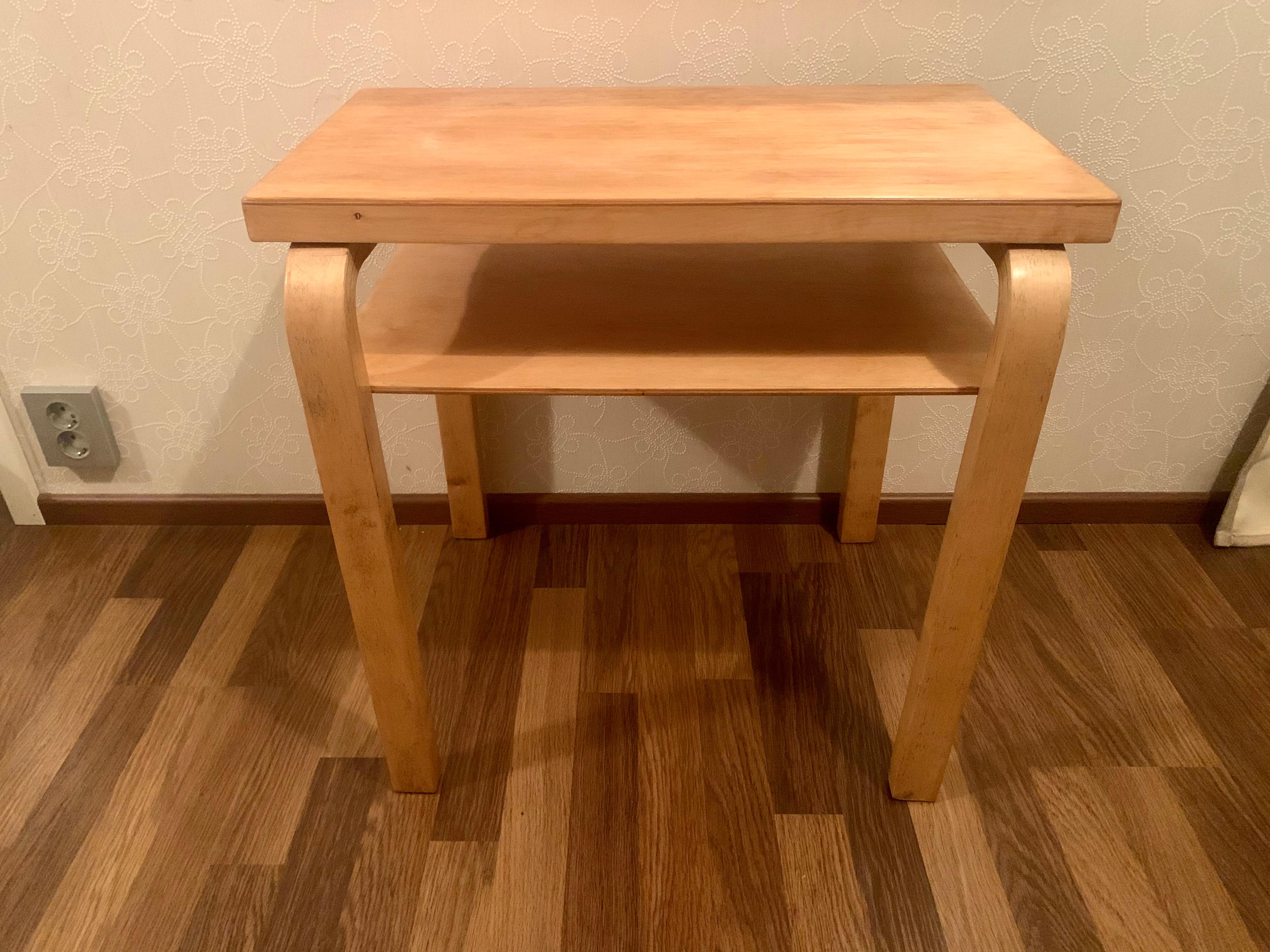 Woodwork Radio Table, Designed by Alvar Aalto', Made in Finland For Sale