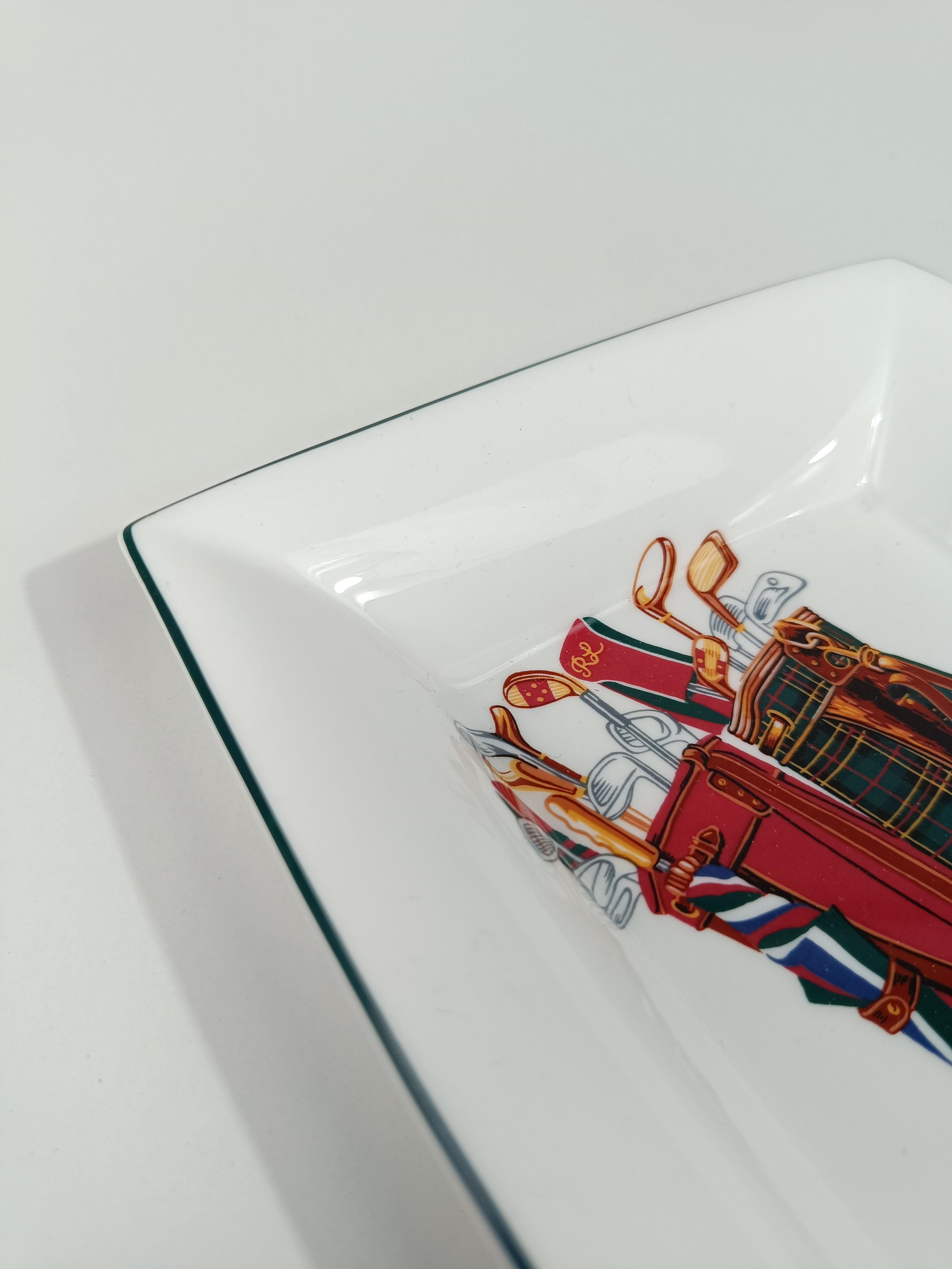 Série de cendriers de golf Ralph Lauren de Wedgwood en porcelaine d'os, Angleterre, années 90 Bon état à Roma, IT