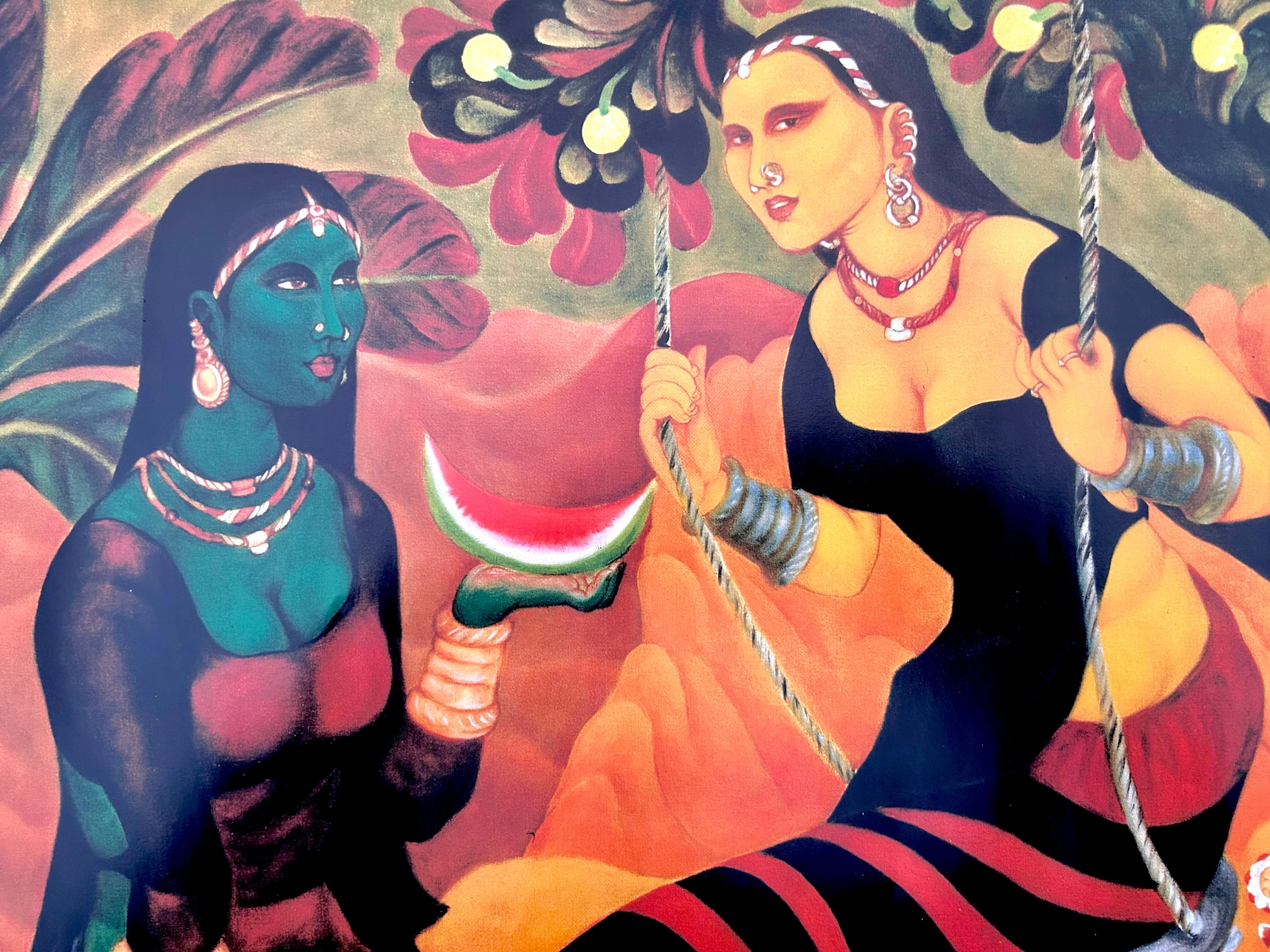 A Ramachandran India Exposición de Arte Moderno NGMA 2004 Impreso Delhi Firmado en venta 3