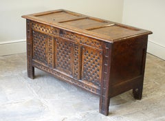 A Rare 17th Century Oak Coffer.