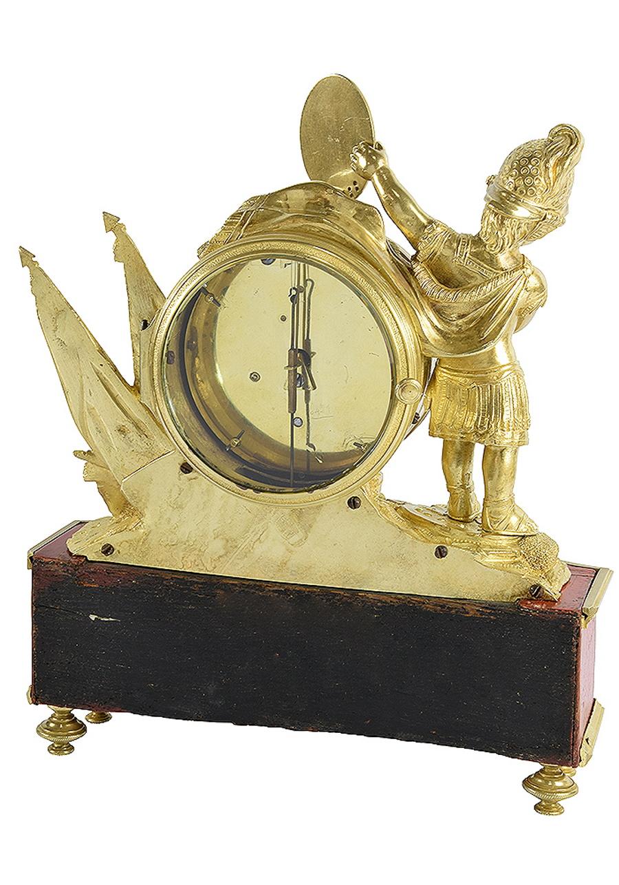 Bronze Rare 18th Century Louis XVI Period Small Clock