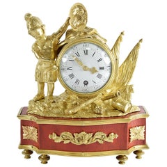 Rare 18th Century Louis XVI Period Small Clock