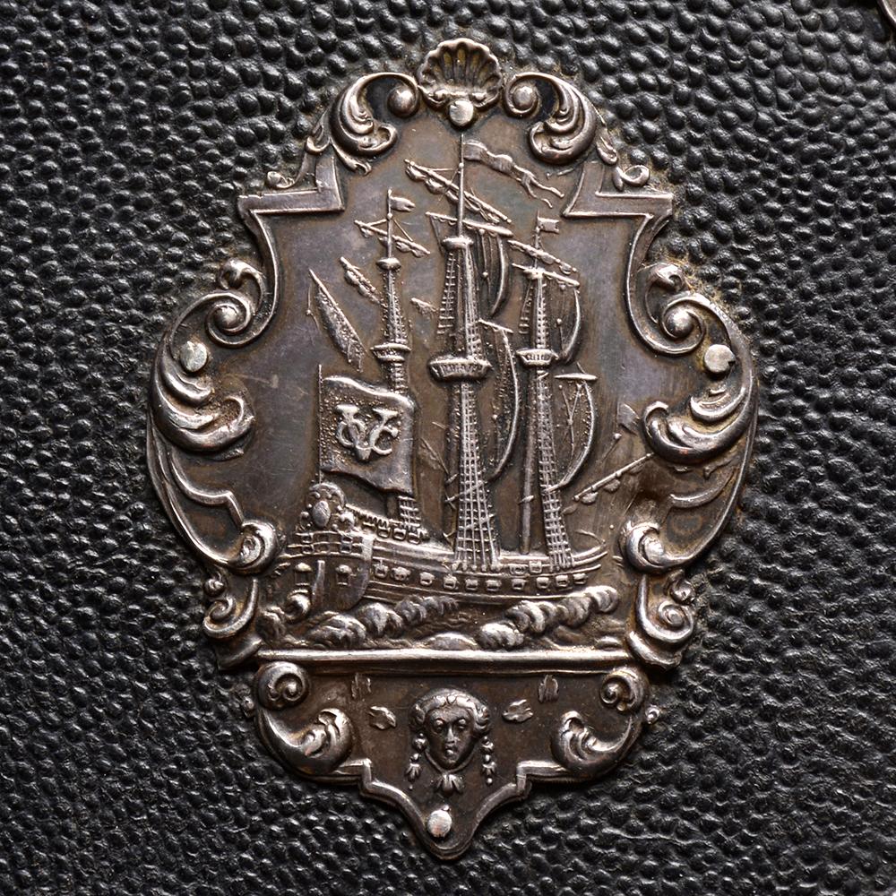 Ein seltenes VOC-Buch aus dem 18. Jahrhundert mit Silberbeschlägen VOC-Kammer Rotterdam im Angebot 2