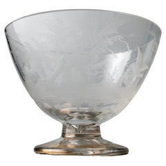 A rare 19th century antique engraved bowl