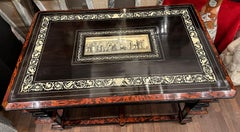 A Rare 19th Century Inlaid Table by Ferdinando Pogliani