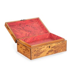A Rare 19th Century New Zealand Jewellery Box By Evan Rees, Christchurch
