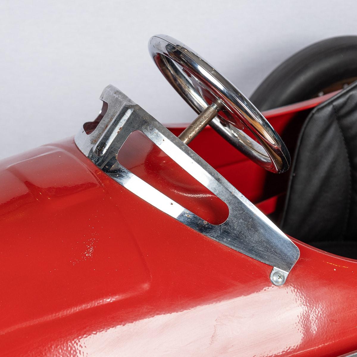 A Rare 20th Century Italian Made Pedal Car Ferrari 500 F2 By Giordani c.1950 4