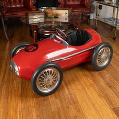 Rara auto a pedali Ferrari 500 F2 di Giordani del 20° secolo, c.C.