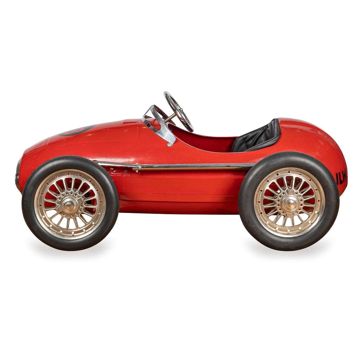 Other A Rare 20th Century Italian Made Pedal Car Ferrari 500 F2 By Giordani c.1950