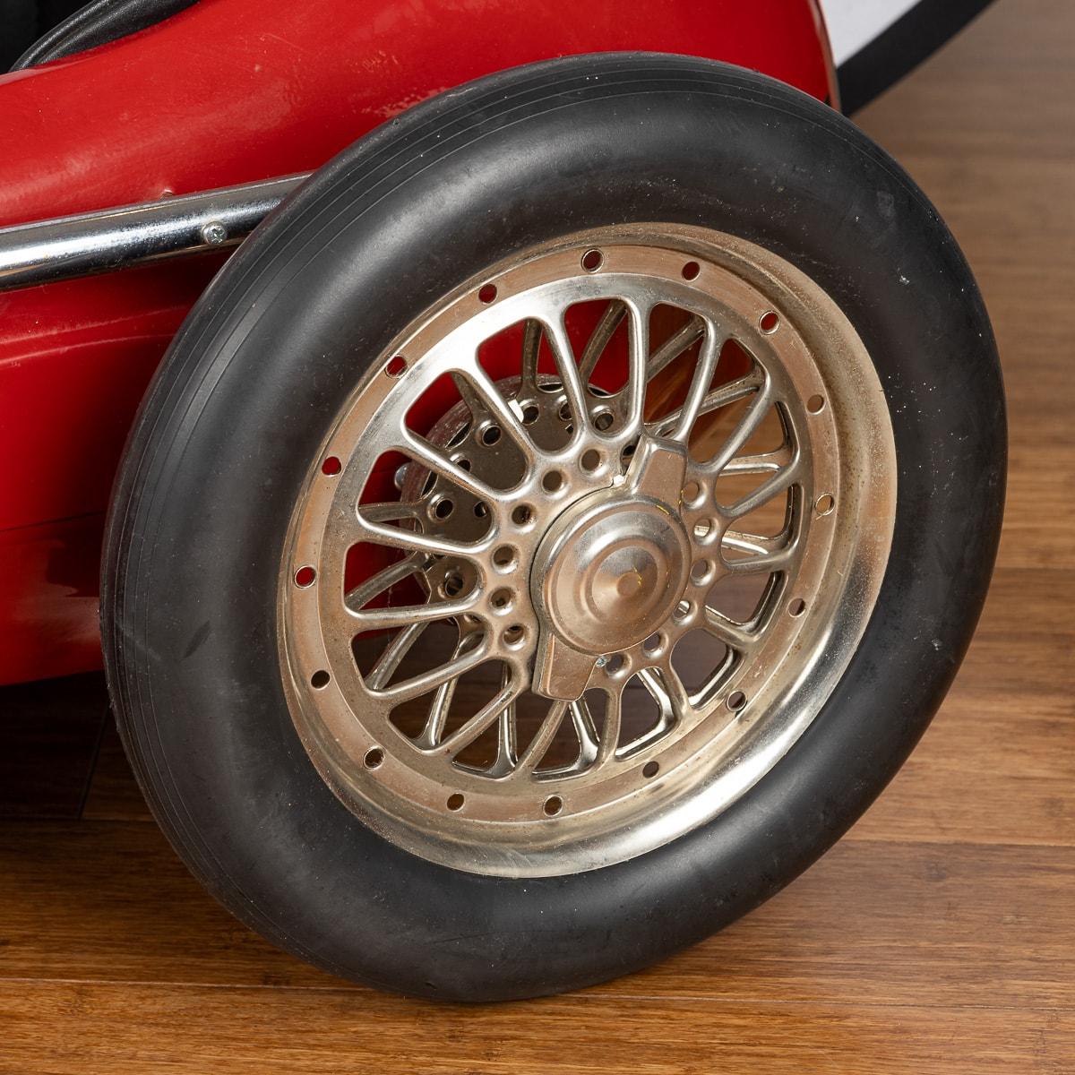 Metal A Rare 20th Century Italian Made Pedal Car Ferrari 500 F2 By Giordani c.1950
