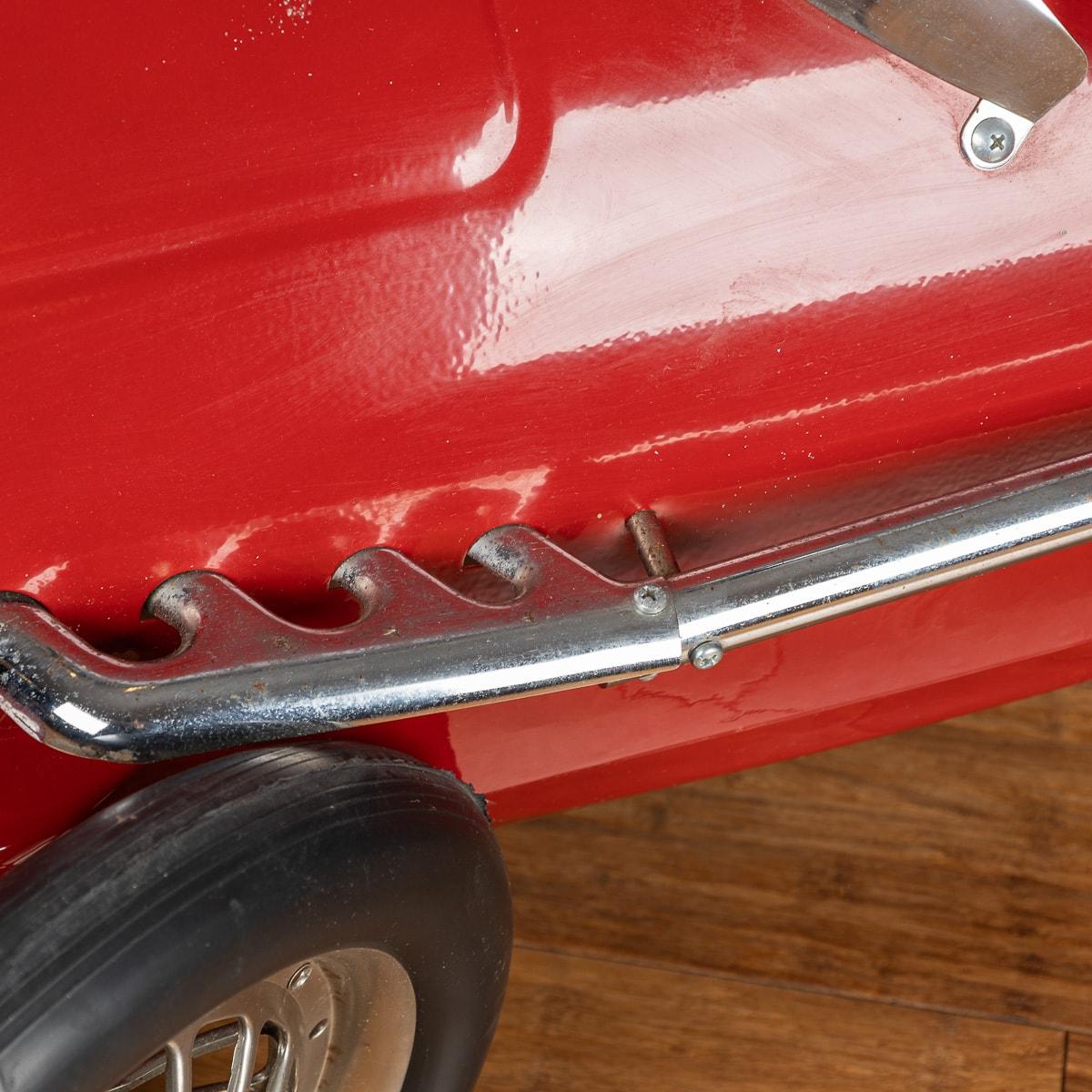 A Rare 20th Century Italian Made Pedal Car Ferrari 500 F2 By Giordani c.1950 3