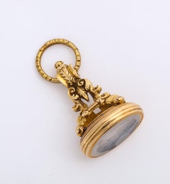 Rare American Gold Intaglio Seal of George Washington, Early 19th Century