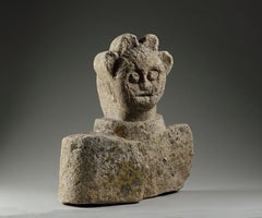 A Rare Ancient Celtic Bust of a Radiate Deity ‘Sol Invicta’