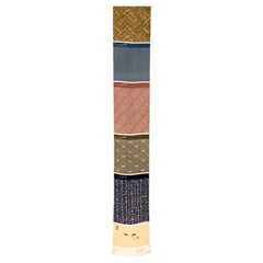 Rare and Beautiful Japanese Chirimen Silk Fabric Sampler '2nd of 4'