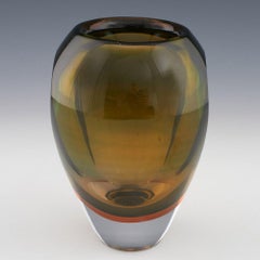 A Rare and Early Kosta Boda "Ventana" Vase by Mona Morales-Schildt 1959