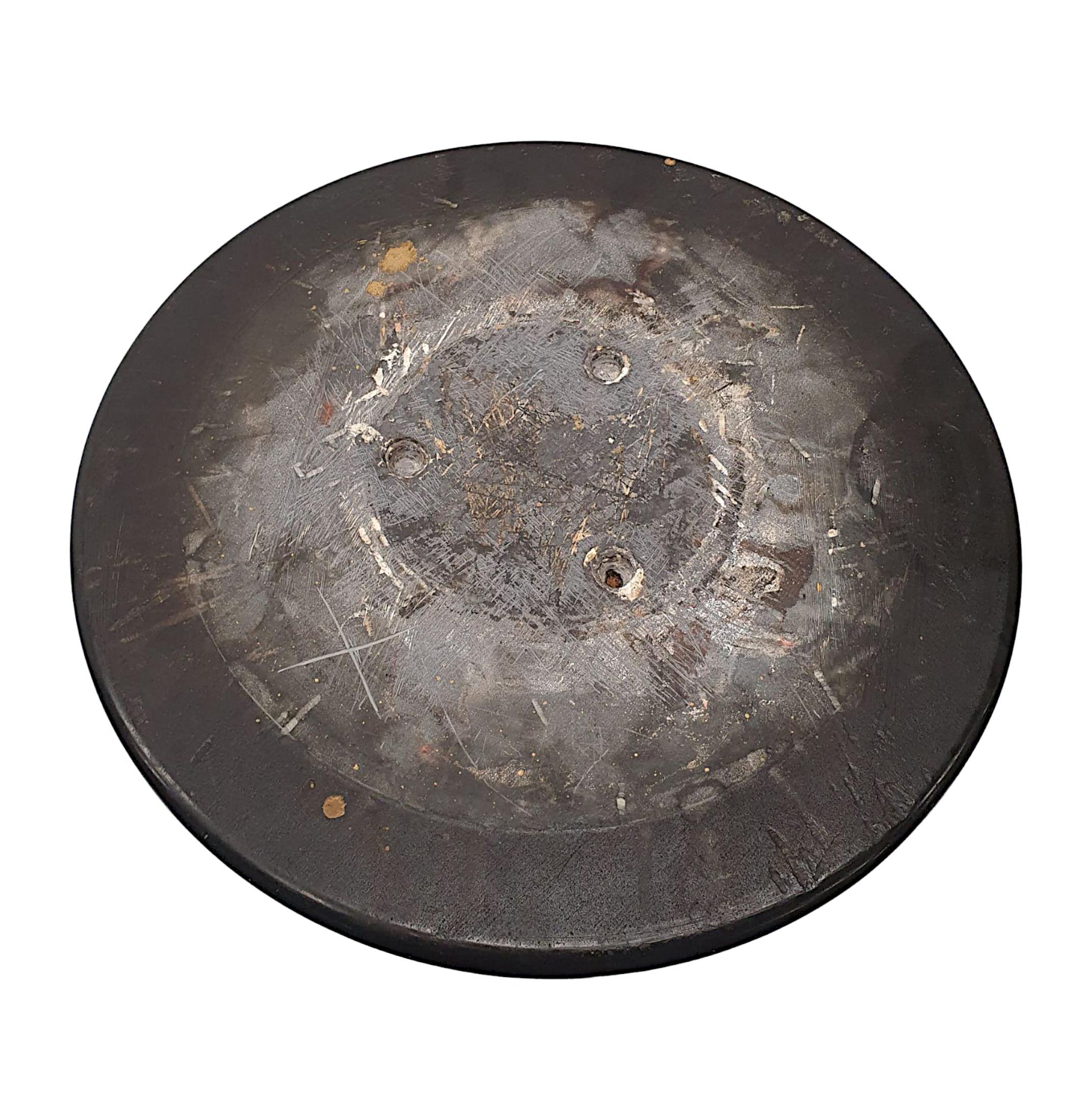 Seltener und außergewöhnlicher Marmortisch mit Musterplatte aus dem 19. Jahrhundert im Angebot 3