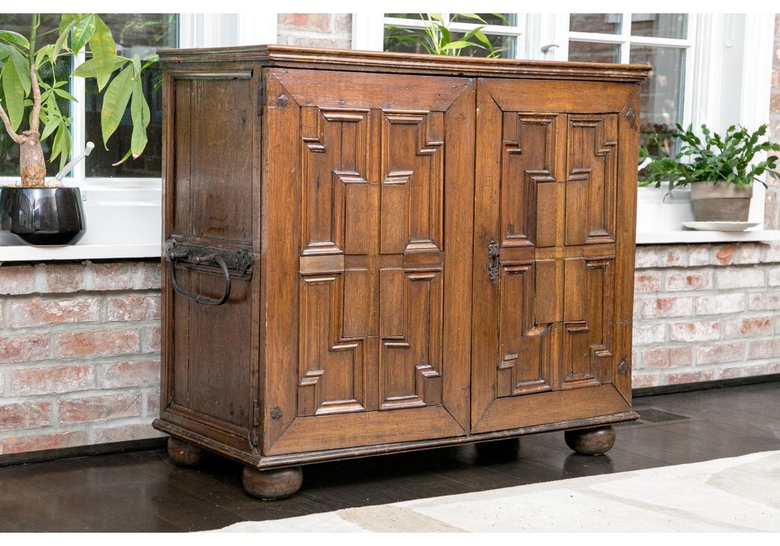 oak spice cabinet