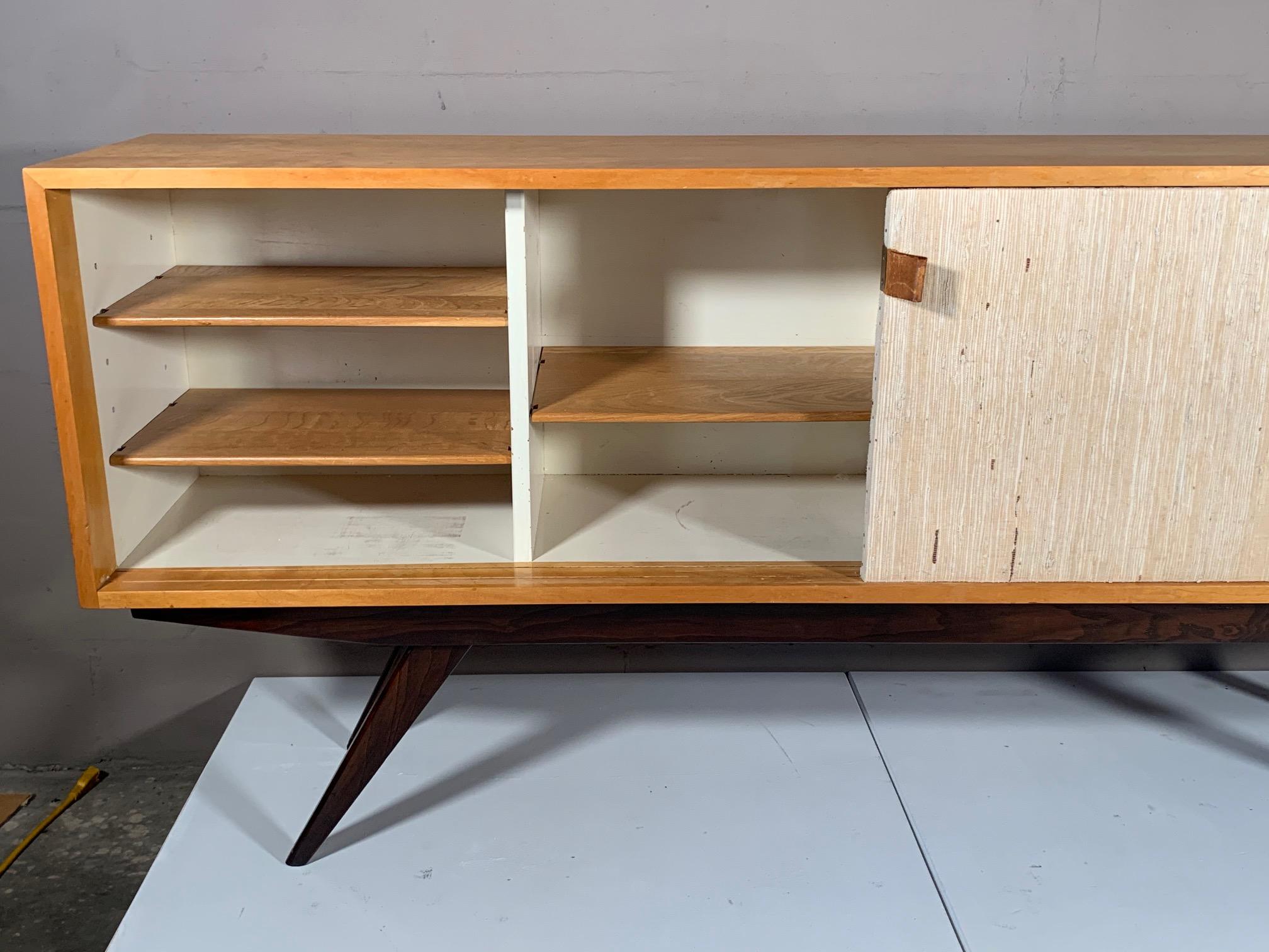 American Rare and Fine Florence Knoll Cabinet, circa 1940s