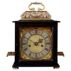 Raro e importante reloj de sobremesa Carlos II del siglo XVII, de Henry Jones
