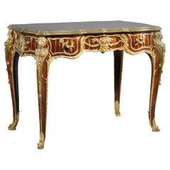 Rare and Important Louis XV Style Gilt-Bronze Centre Table by François Linke