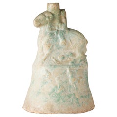 Base "arbre à argent" en poterie à glaçure verte, Dynastie Han