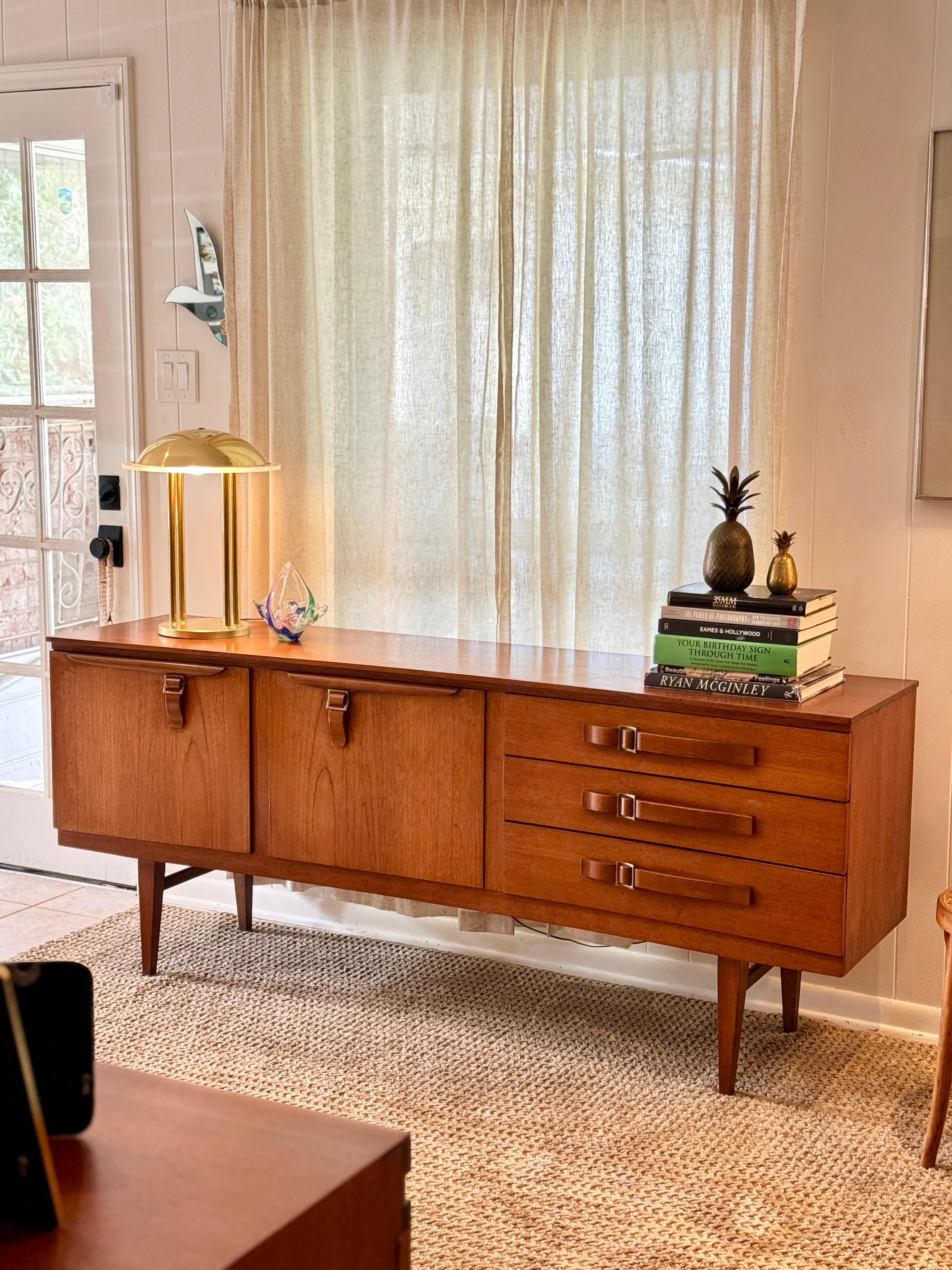 A rare and stunning mid century modern sideboard by Beautility, circa 1950s 4