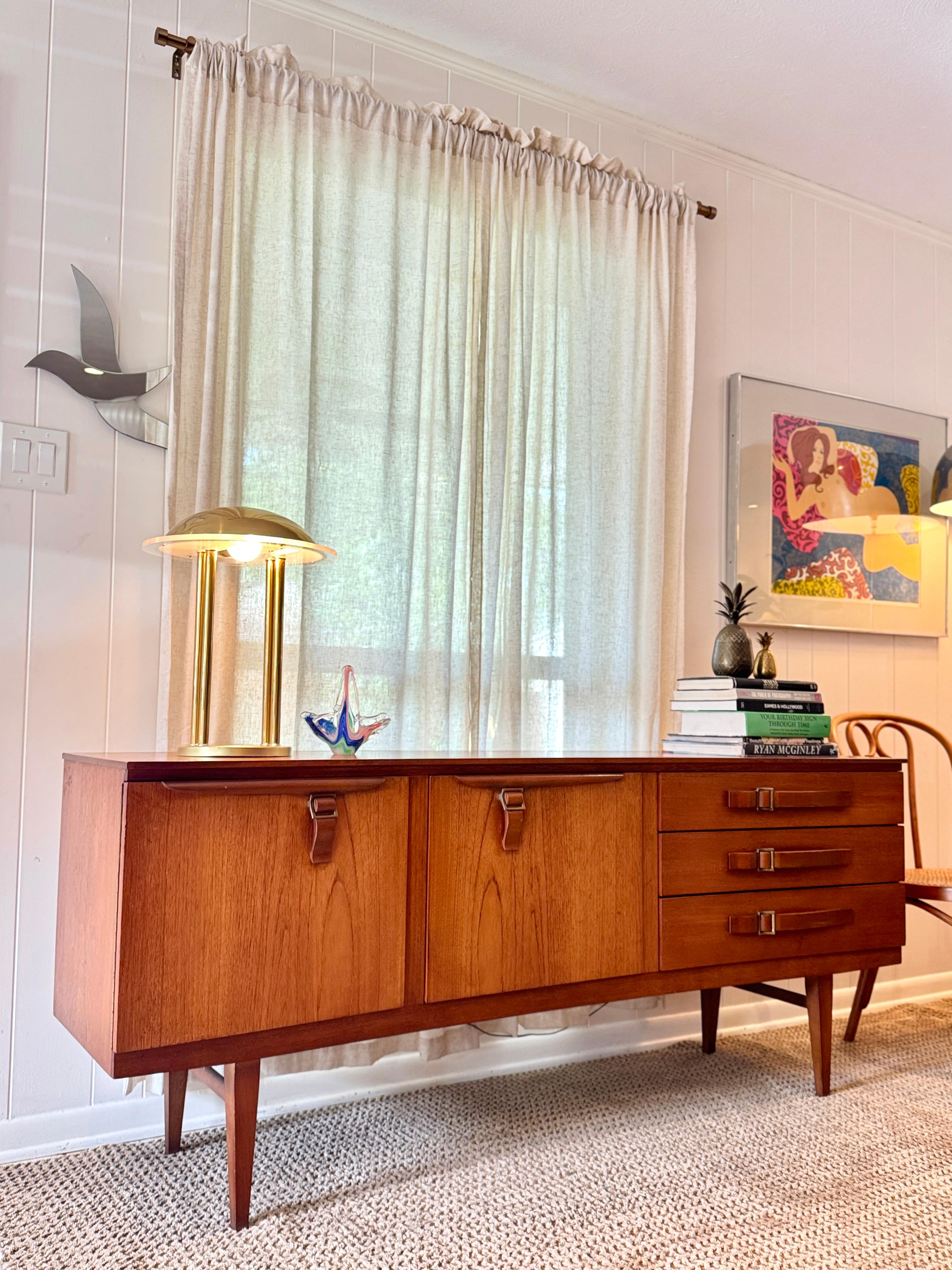 A rare and stunning mid century modern sideboard by Beautility, circa 1950s 5