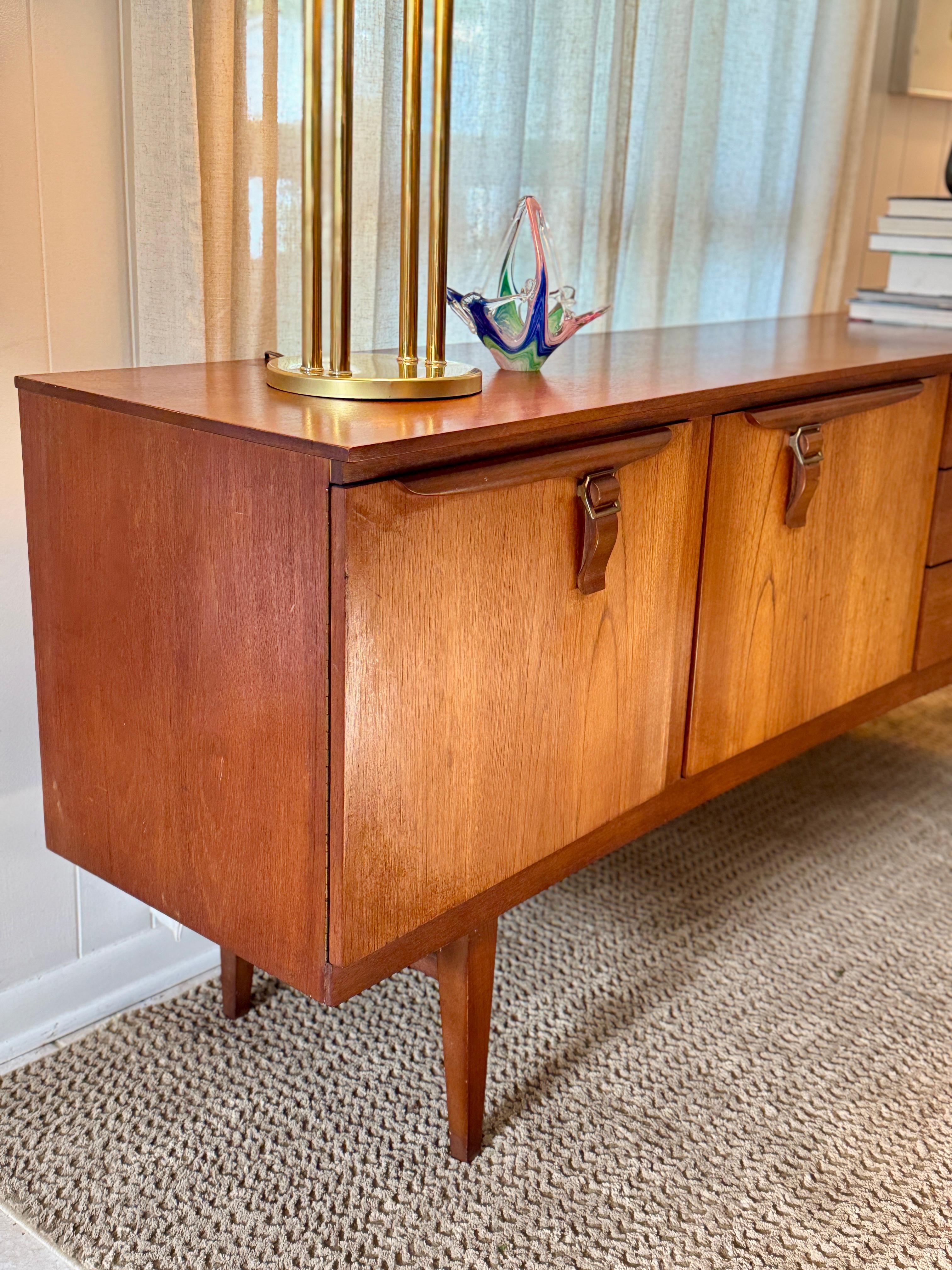 A rare and stunning mid century modern sideboard by Beautility, circa 1950s 6