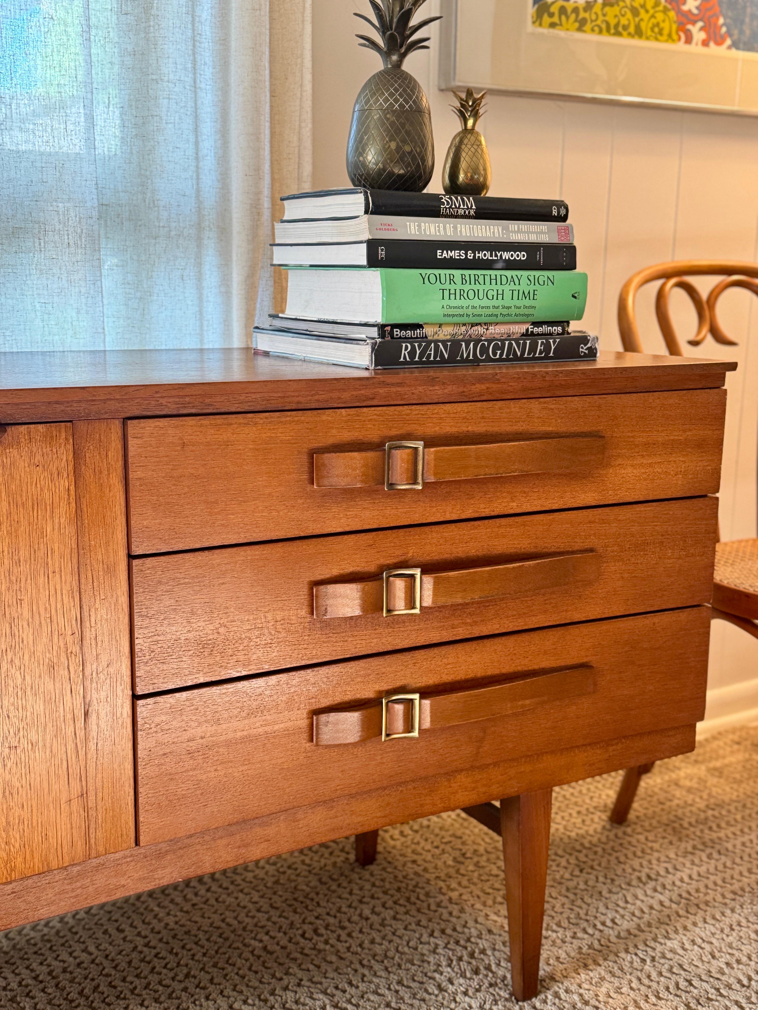 A rare and stunning mid century modern sideboard by Beautility, circa 1950s 7