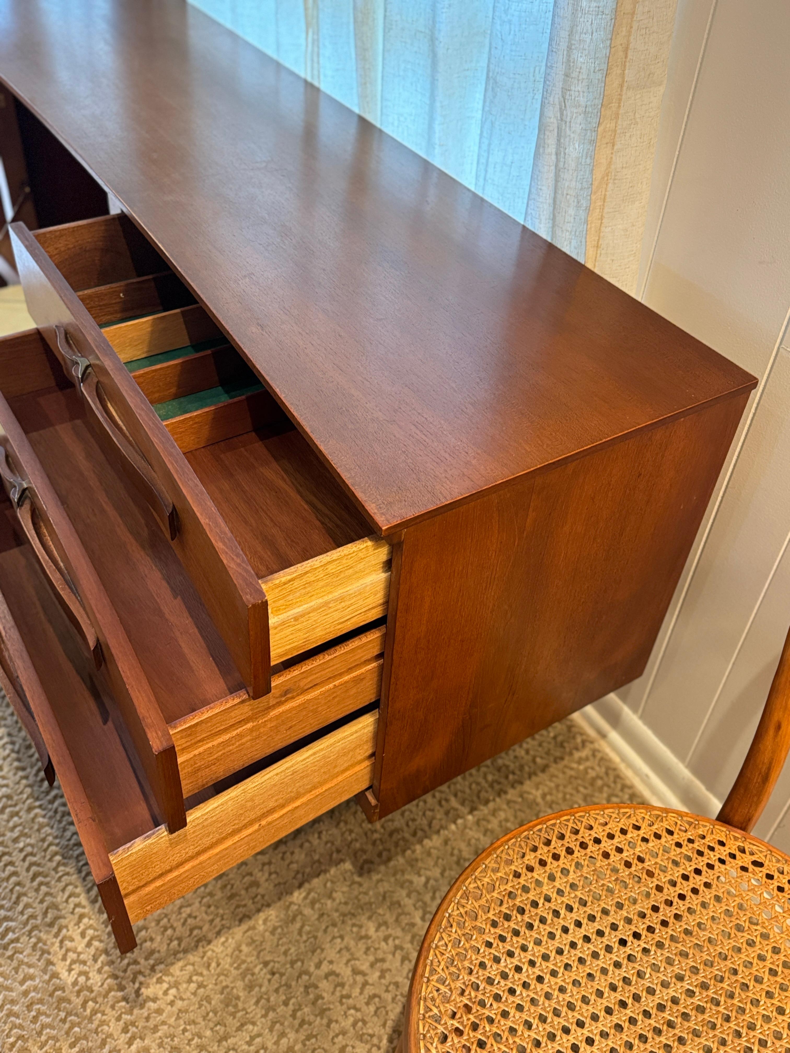 Mid-20th Century A rare and stunning mid century modern sideboard by Beautility, circa 1950s