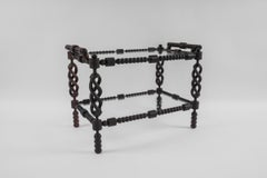 Rare and Very Decorative Serving Table from France with African Influences
