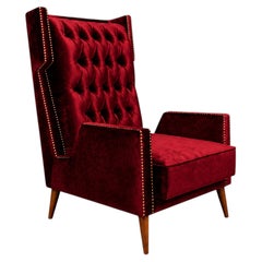 Un fauteuil rare et largement publié de Giuseppe Scapinelli, l'un des figures marquantes