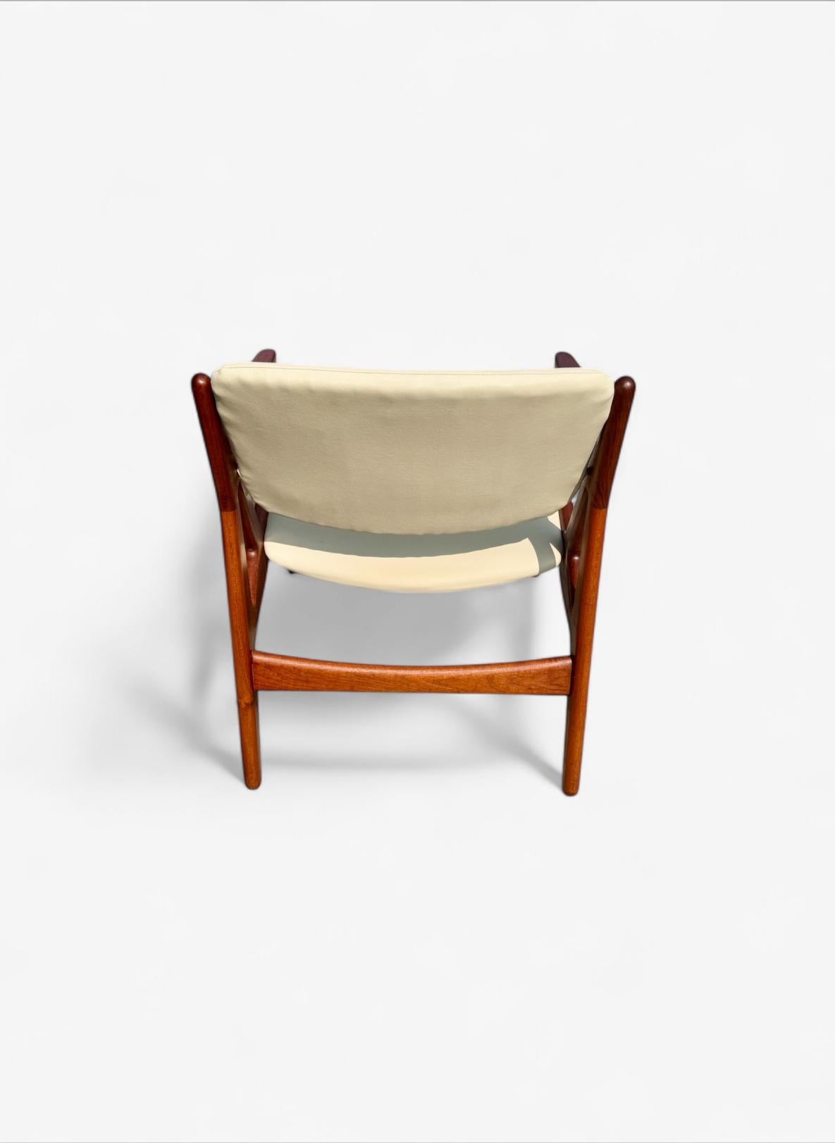 Una rara sedia da salotto Arne Vodder Model Ella in teak, Danimarca, anni '60 circa In condizioni buone in vendita a London, GB