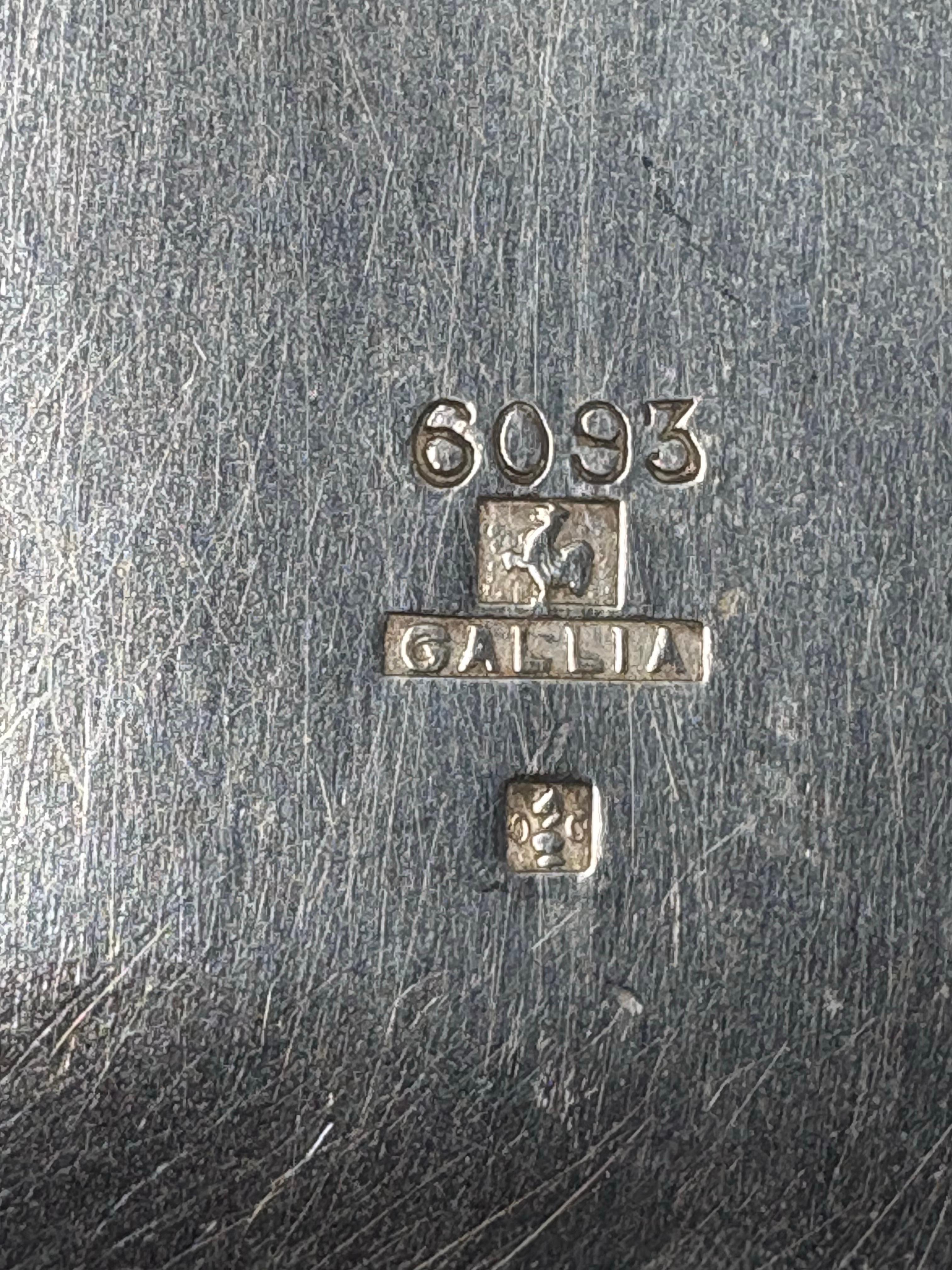 Rare saucière Art Déco Gallia pour Christofle en forme de poisson en vente 9