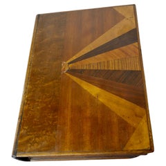 Antique A Rare Art Deco Odeon Style Secret Safe Book