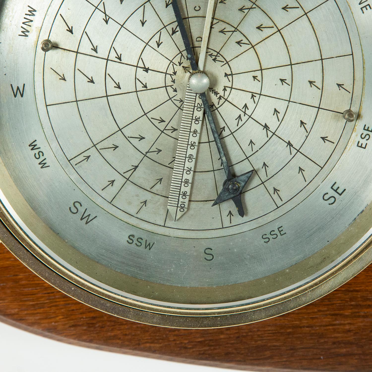 English Rare Barocyclonometer by Henry Hughes & Son of London For Sale