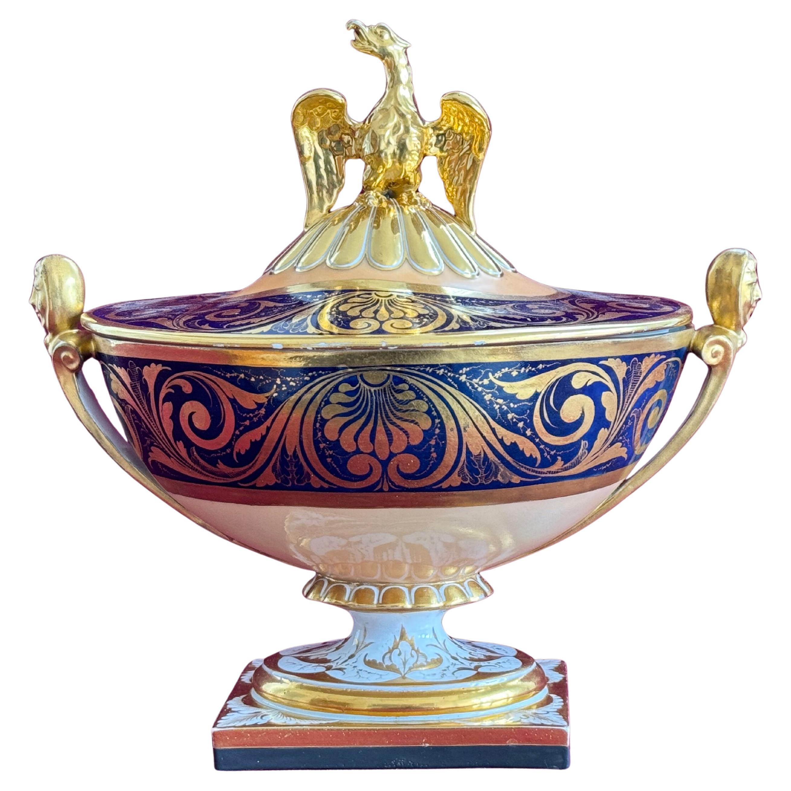 A rare Barr, Flight and Barr Worcester vase and cover c.1810 For Sale