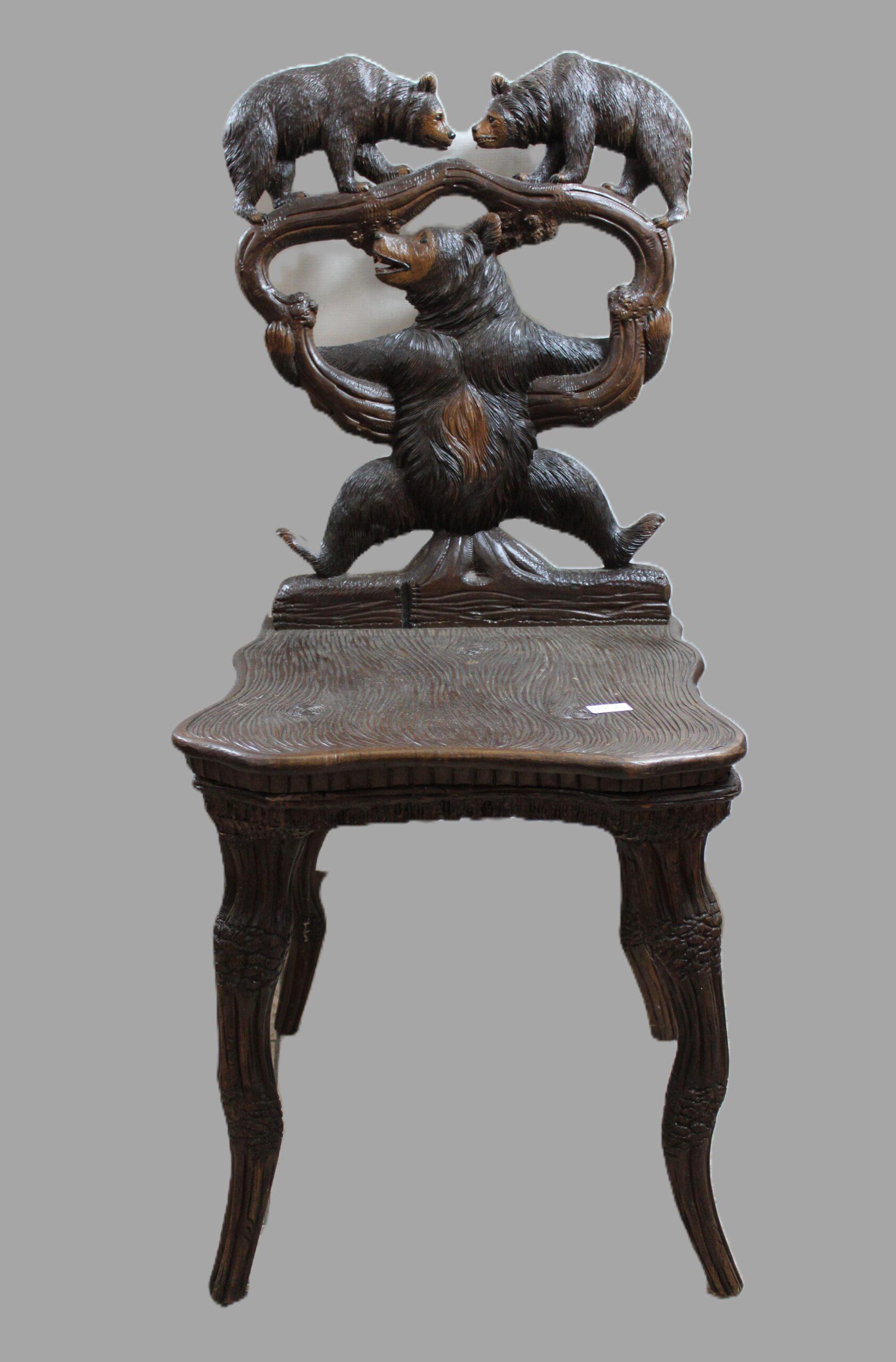 Ein seltener, schön geschnitzter Schweizer 