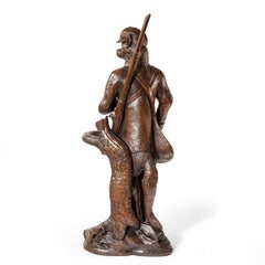Rare ‘Black Forest’ Fox Stick Stand