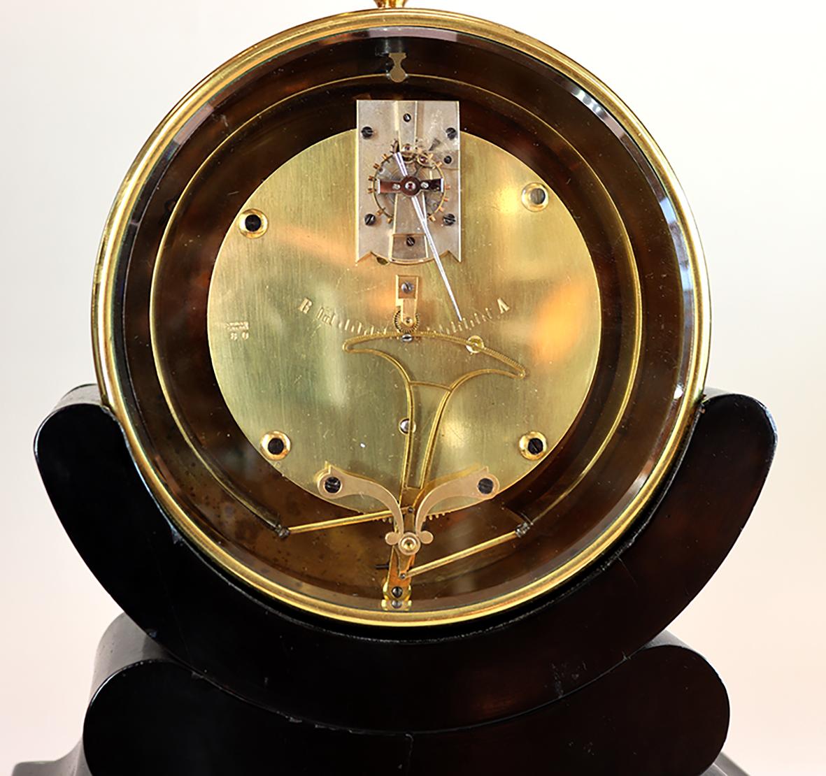 Un raro orologio barometro Bourdon e Richards In condizioni buone in vendita a Amersham, GB