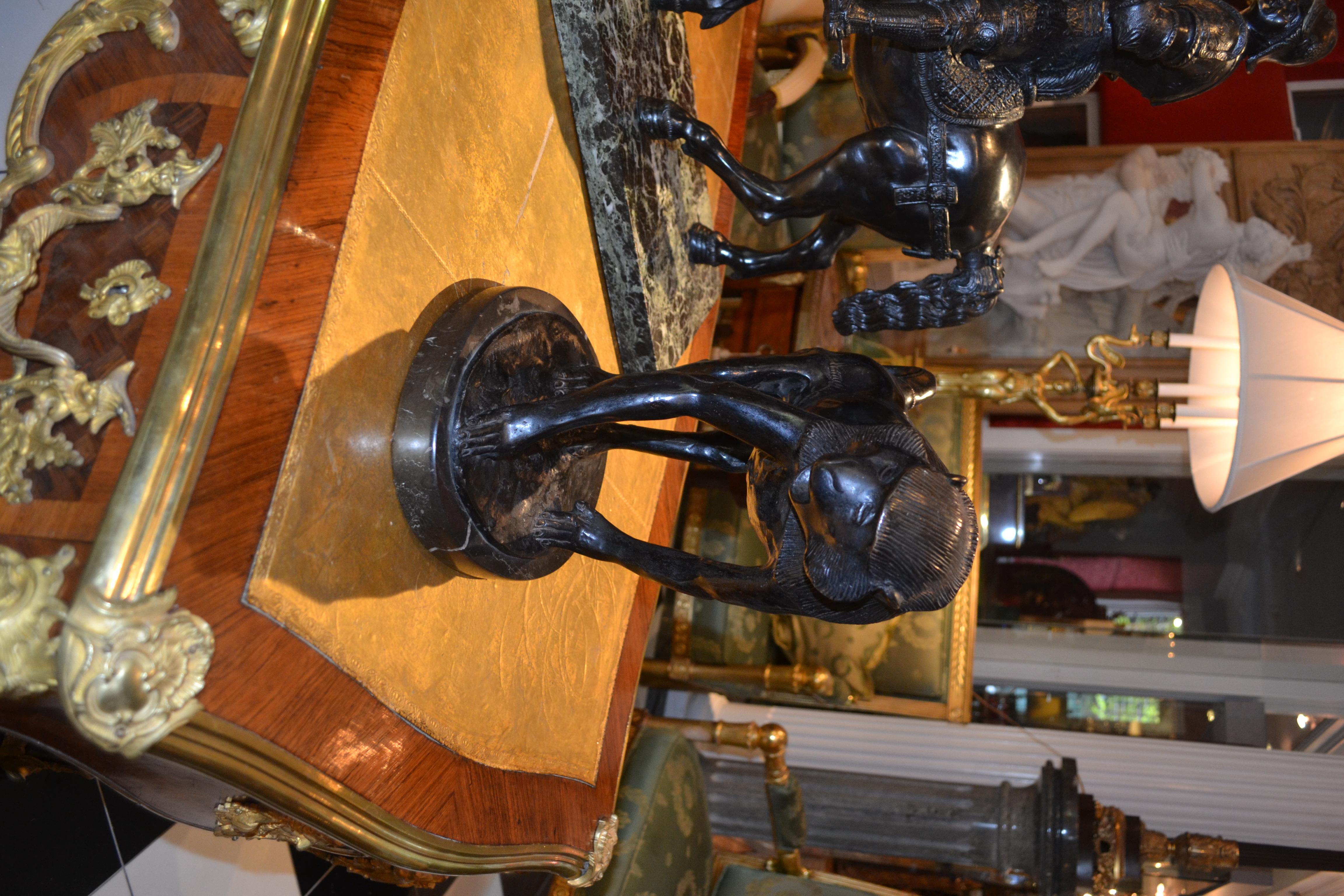 19th Century A Rare Bronze of  a Baboon by Sirio Tofanari For Sale