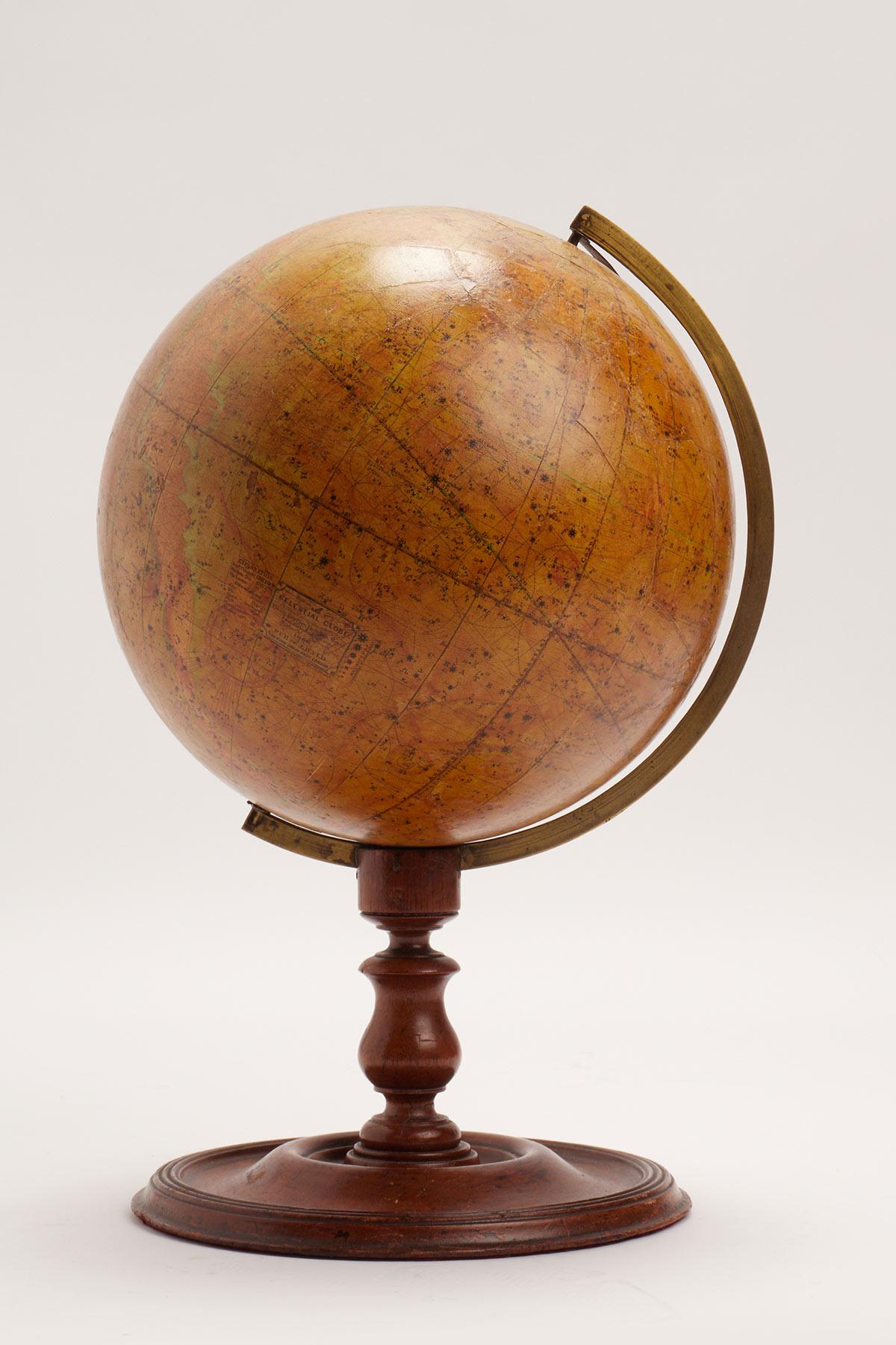 English A rare celestial globe edited by J. Wyld, Charing Cross East London 1860.  For Sale
