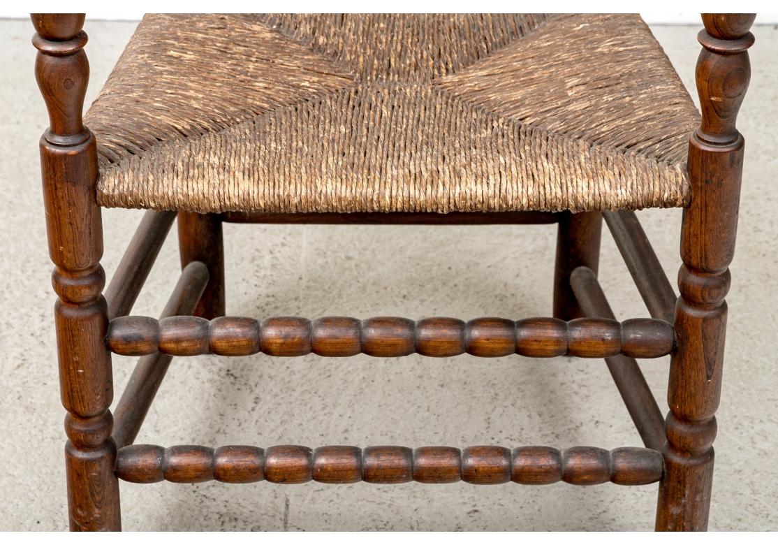 XIXe siècle Chaise rare fabriquée à partir d'un arbre d'orme d'un campus de Yale, vers 1888 en vente