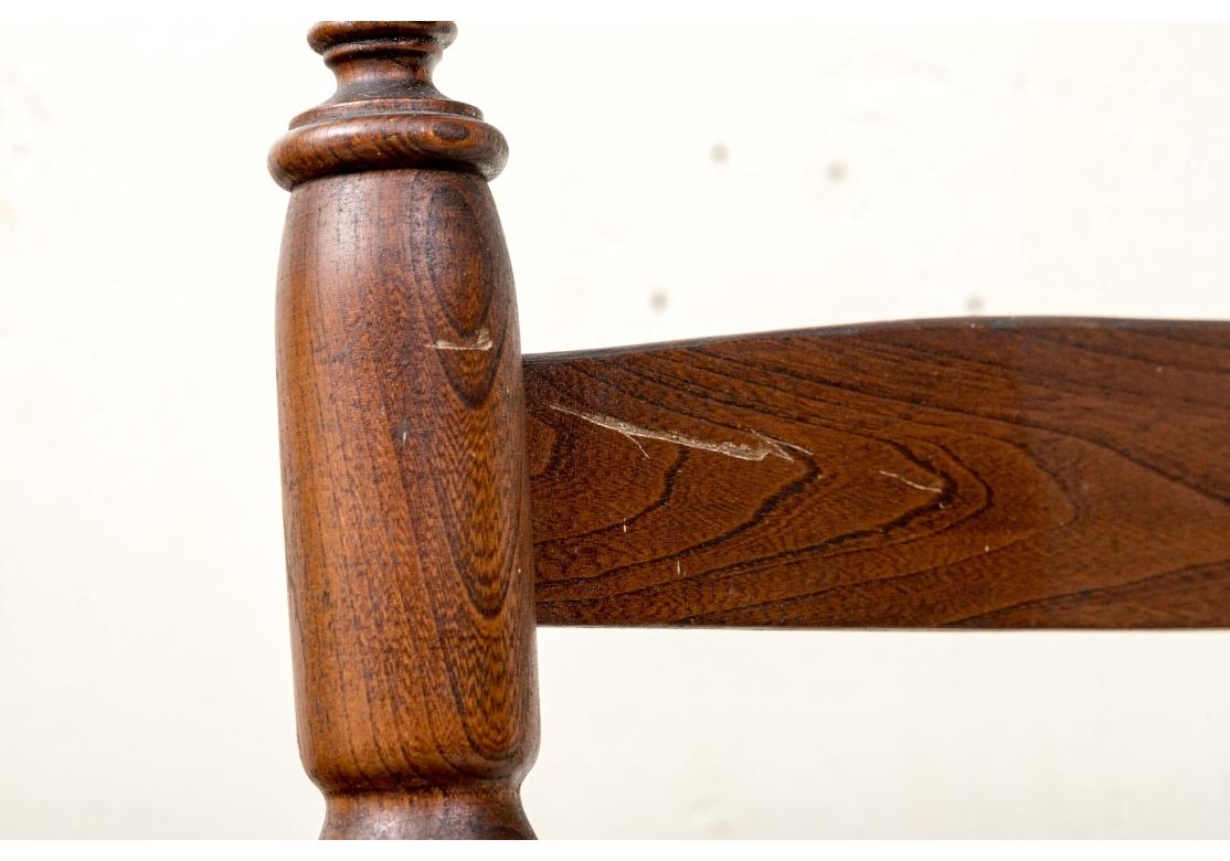 Chaise rare fabriquée à partir d'un arbre d'orme d'un campus de Yale, vers 1888 en vente 1